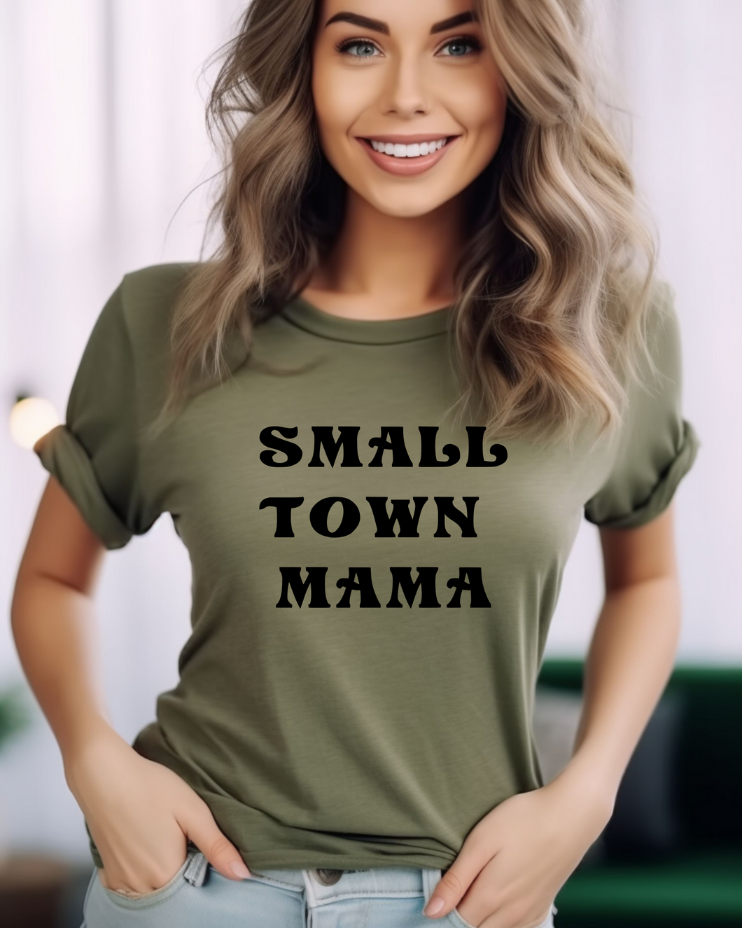 Small Town Mama Tee