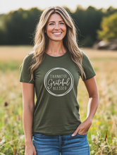 Load image into Gallery viewer, Thankful Grateful Blessed Graphic T-Shirt
