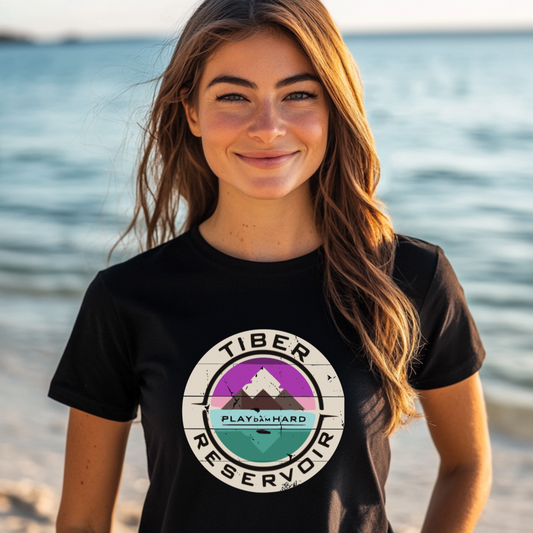 Tiber Dam Sunset T-Shirt