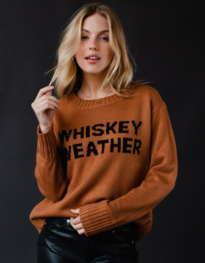 Whiskey Weather Sweater