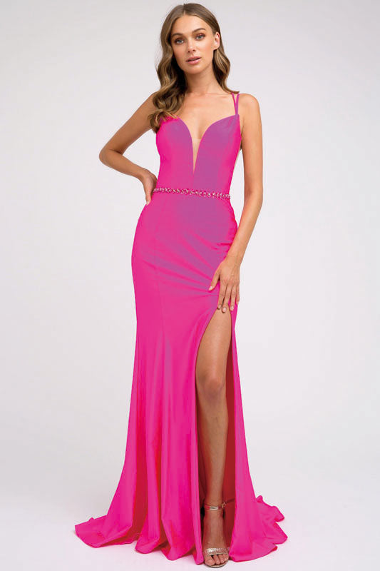 Ultra Fuchsia Evening Gown