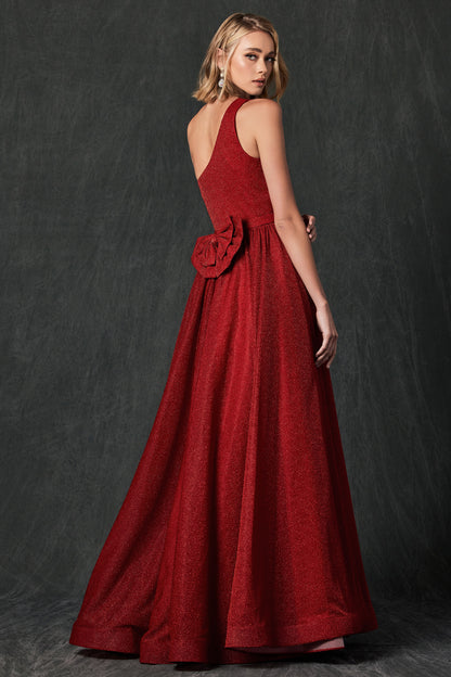 Cassondra Crimson Gown