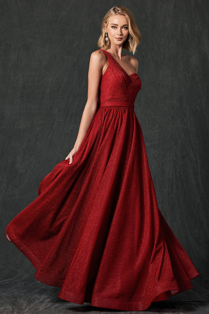 Cassondra Crimson Gown