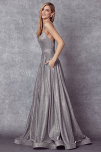 Starlite Shimmer Gown