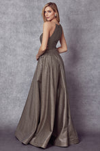 Load image into Gallery viewer, Mandi Metallic Gown

