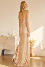 Load image into Gallery viewer, Chandelle Champagne Gown
