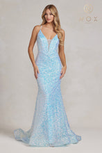 Load image into Gallery viewer, Layla Sequin Gown
