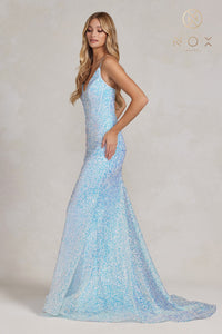 Layla Sequin Gown
