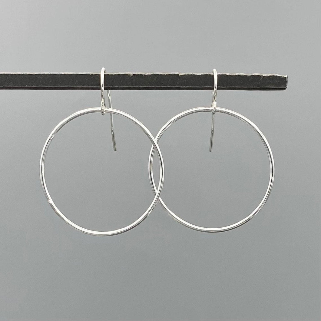 Full Circle Hoop Earrings