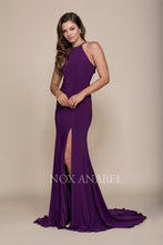 Load image into Gallery viewer, Havannah Halter Formal Gown
