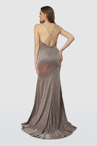 Hailey Deep Plunge Gown
