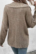 Load image into Gallery viewer, Oatmeal Boat Pullover Sweater
