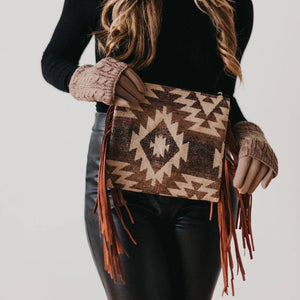 Wild West Tassel Crossbody Bag