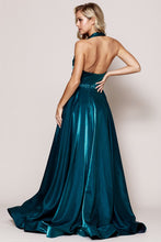 Load image into Gallery viewer, Alice Blue Metallic Gown
