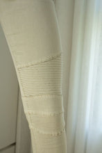 Load image into Gallery viewer, Moto Denim Crinkle Pants
