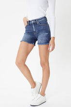 Load image into Gallery viewer, KanCan Raw Denim High Rise Shorts
