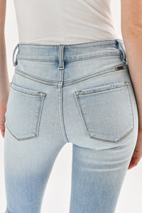 KanCan Distressed Flare Jeans