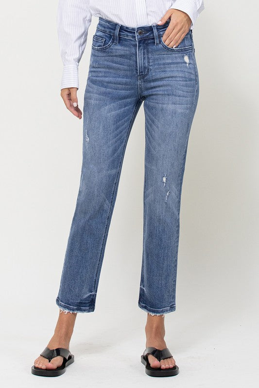 Vervet Crop Straight Leg Jeans