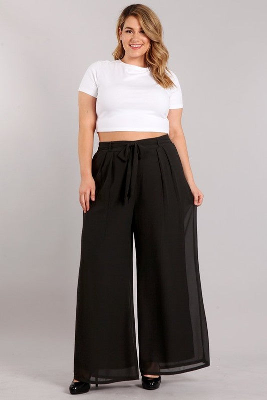 Sophia Palazzo Pants (Plus)