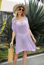 Load image into Gallery viewer, Waffle Sunrise Cover-Up Dress
