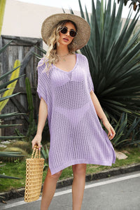 Waffle Sunrise Cover-Up Dress