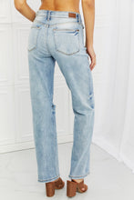 Load image into Gallery viewer, Judy Blue Natalie Distressed Straight Leg Jeans
