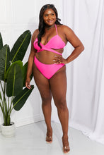 Load image into Gallery viewer, Summer Splash Halter Bikini Set in Pink
