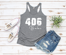 Load image into Gallery viewer, 406 Babe Racerback Tank
