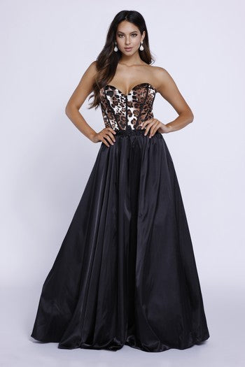 Leopard Corset Full Formal