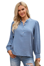 Load image into Gallery viewer, Mist Puff Sleeve Blouse
