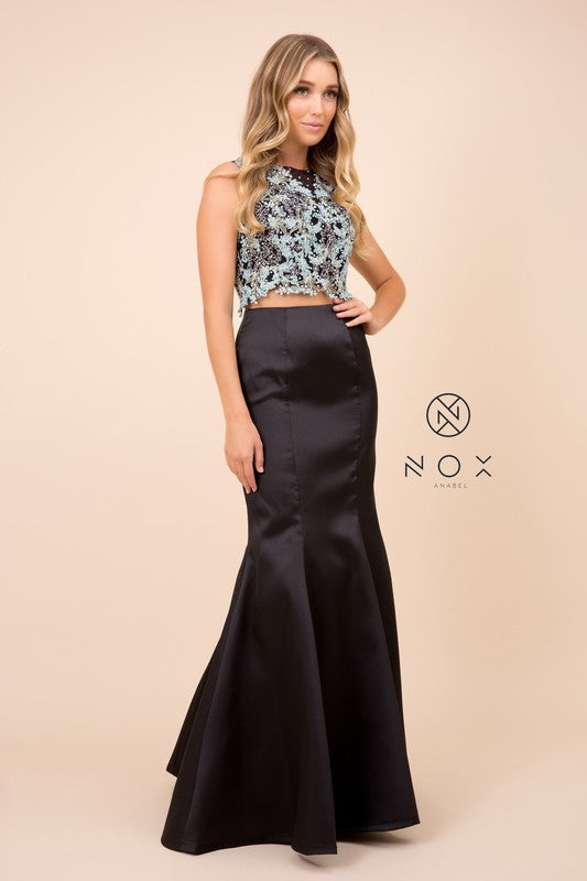 Minted Silk 2 Piece Pencil Formal