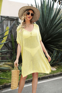 Waffle Sunrise Cover-Up Dress