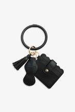 Load image into Gallery viewer, Simone Wristlet Keychain with Card Holder
