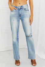 Load image into Gallery viewer, Judy Blue Natalie Distressed Straight Leg Jeans
