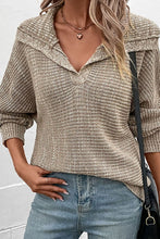 Load image into Gallery viewer, Oatmeal Boat Pullover Sweater
