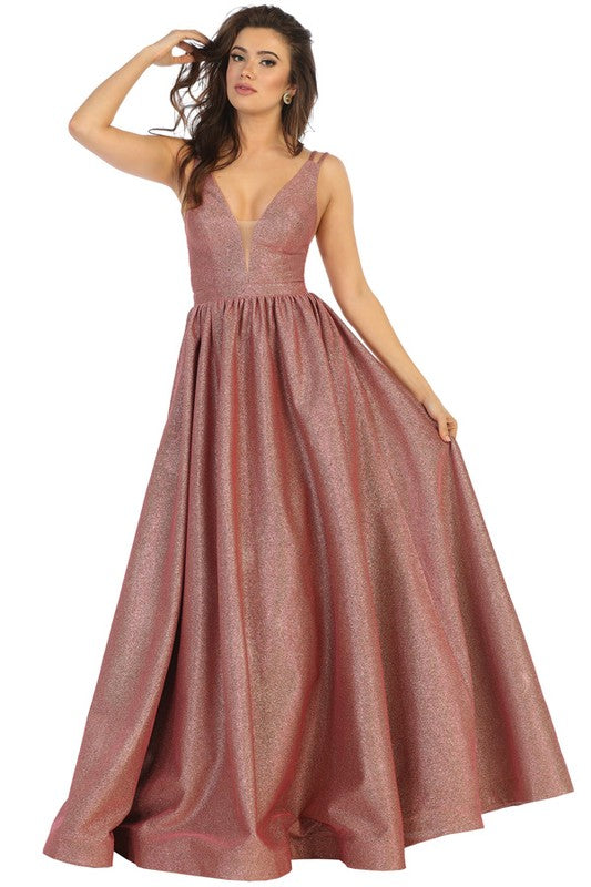 Harper Metallic Gown