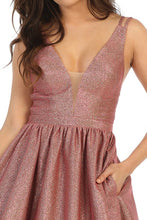 Load image into Gallery viewer, Harper Metallic Gown
