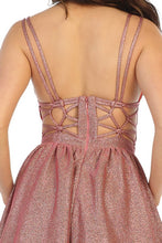 Load image into Gallery viewer, Harper Metallic Gown
