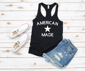 American Made Racerback Tank