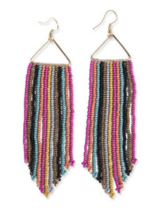 Ink and Alloy Earrings