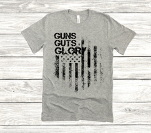 Load image into Gallery viewer, Guns, Guts and Glory Tee
