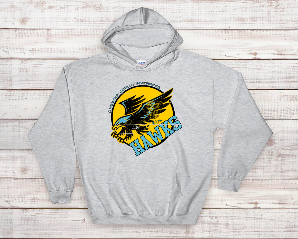 Hi-Line Hawks Hoodie