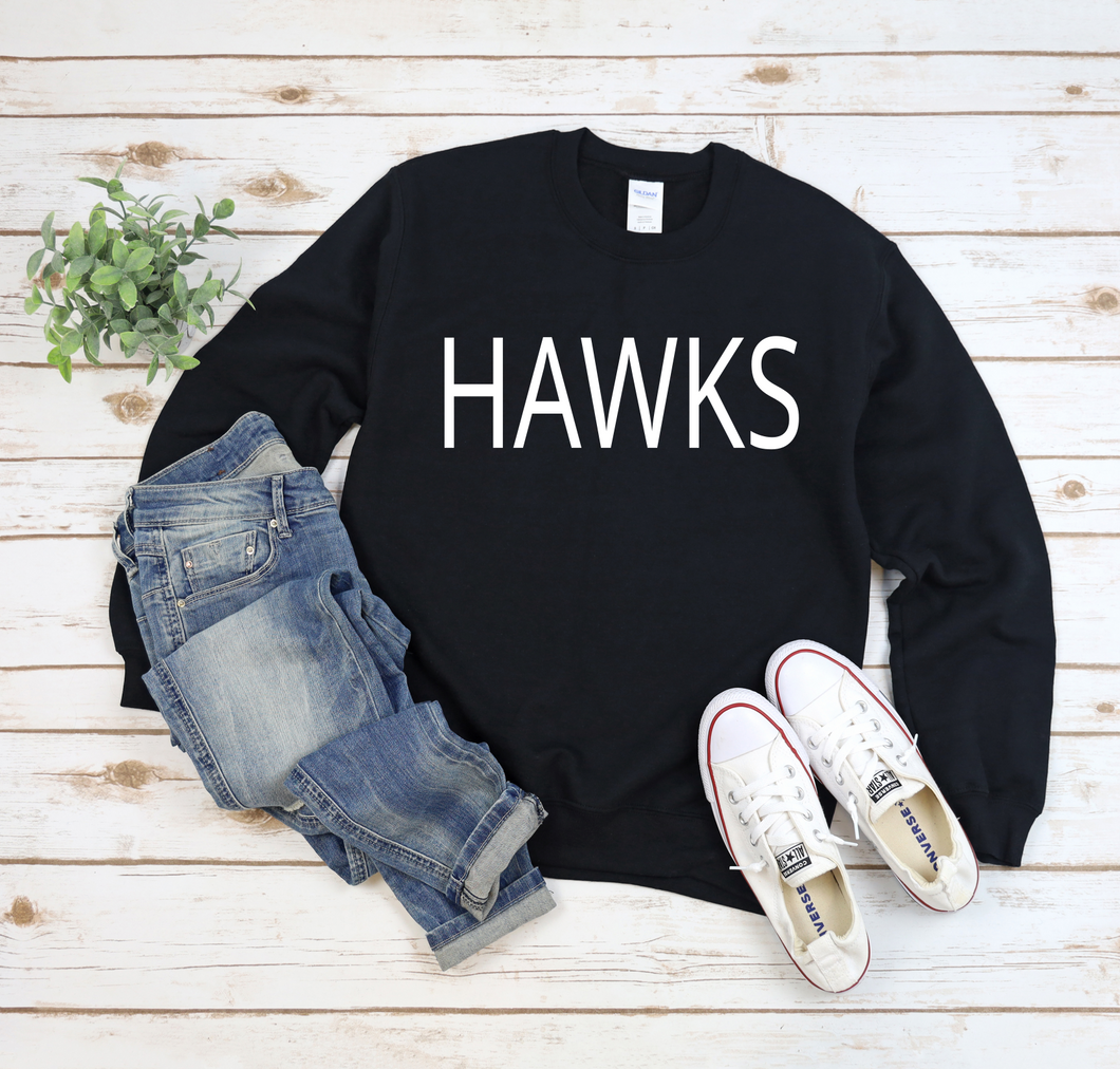 Hawks Bold Crewneck Sweatshirt