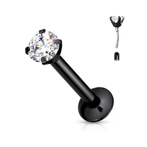 Diamond Stud Nose Ring, Labret, Cartlidge Earring