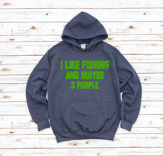 I Like Fishing Hoodie Sweatshirt
