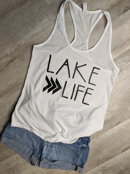 Lake Life Racerback Tank