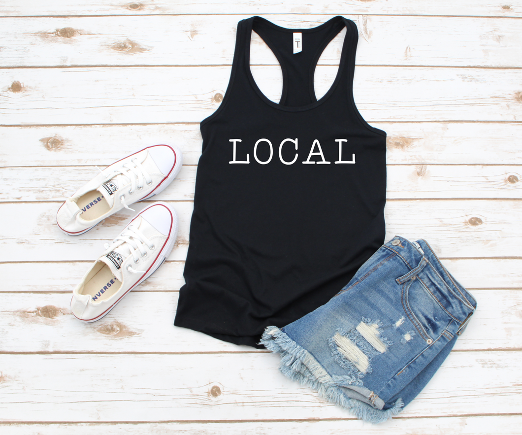 Local Racerback Tank