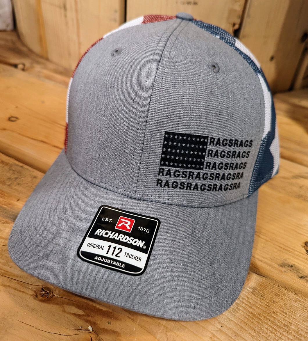 Rags Stars and Stripes Trucker Hat