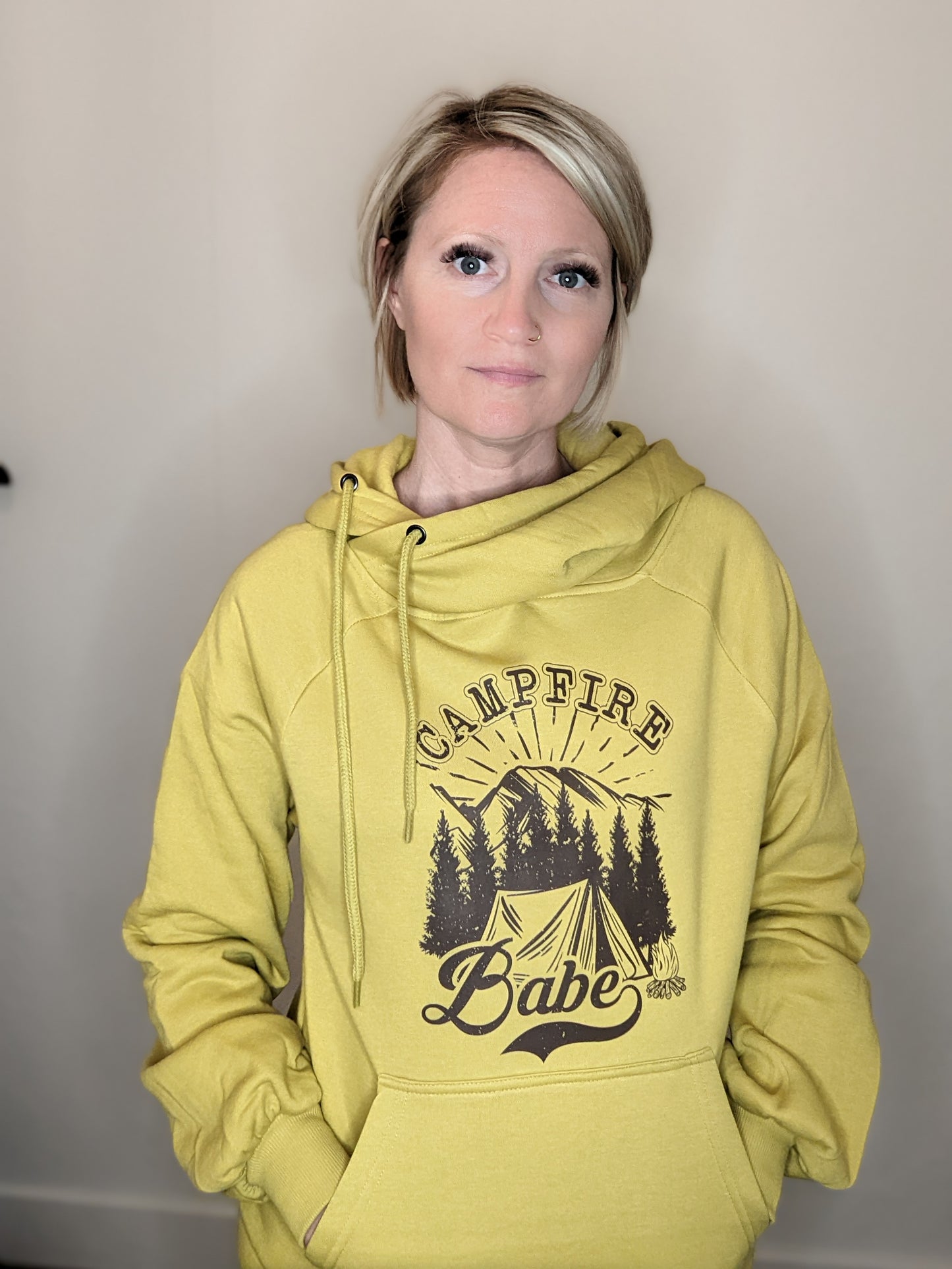 Campfire Babe Criss Cross Hoodie
