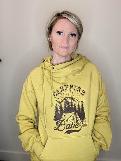 Campfire Babe Criss Cross Hoodie